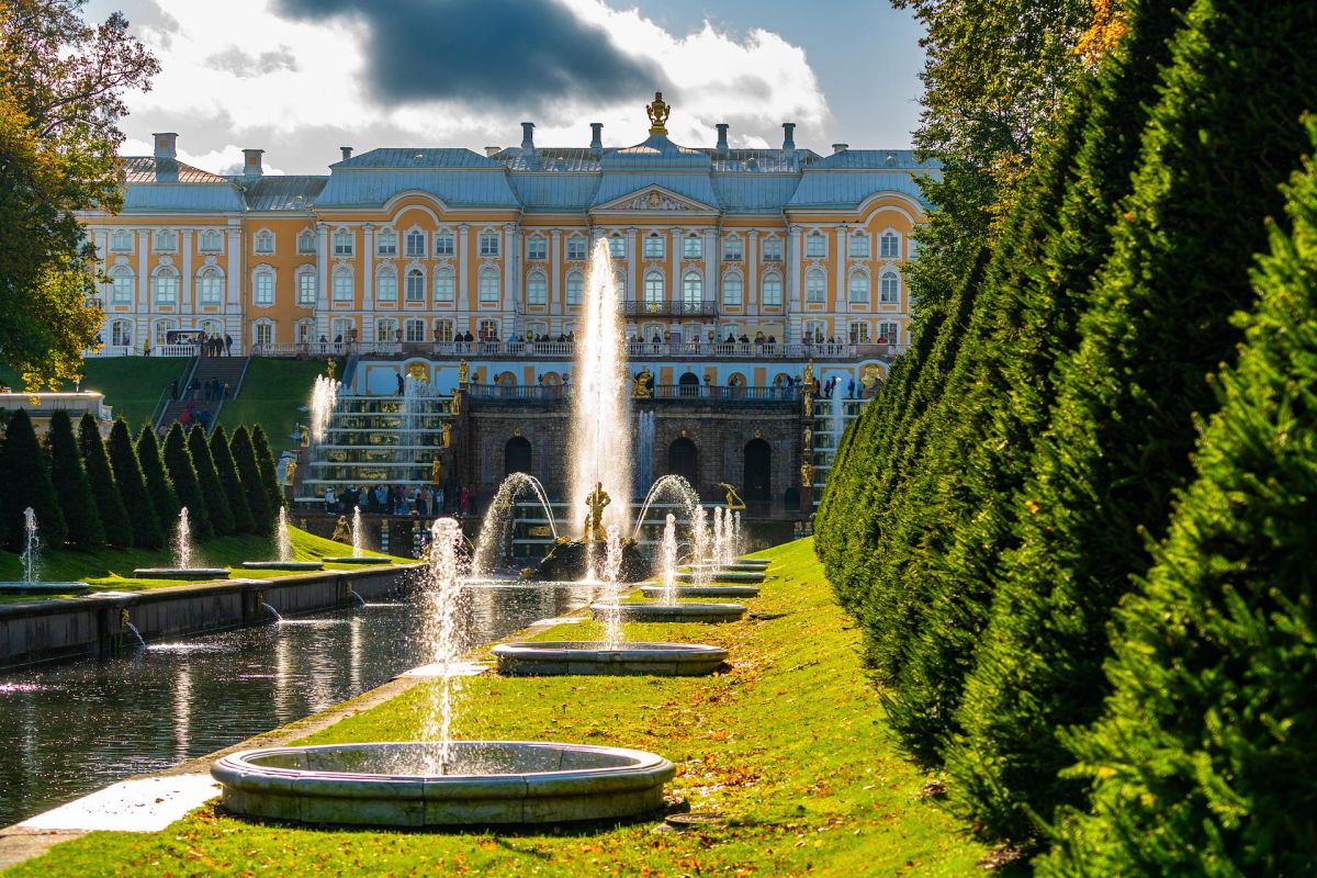 Нижний парк Петергофа